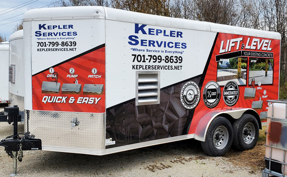 Hauling trailer | Kepler Services, Inc.